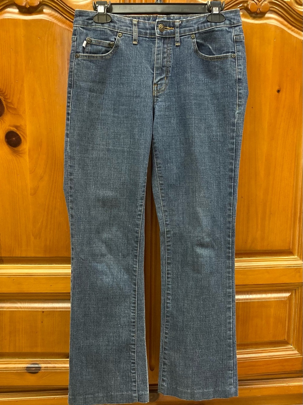 Classic Dark Wash Straight Jeans